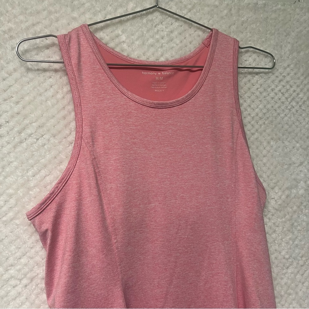 Harmony and Balance Womens Dress Light Pink Casual Comfortable Mini Dress Medium - Picture 4 of 5